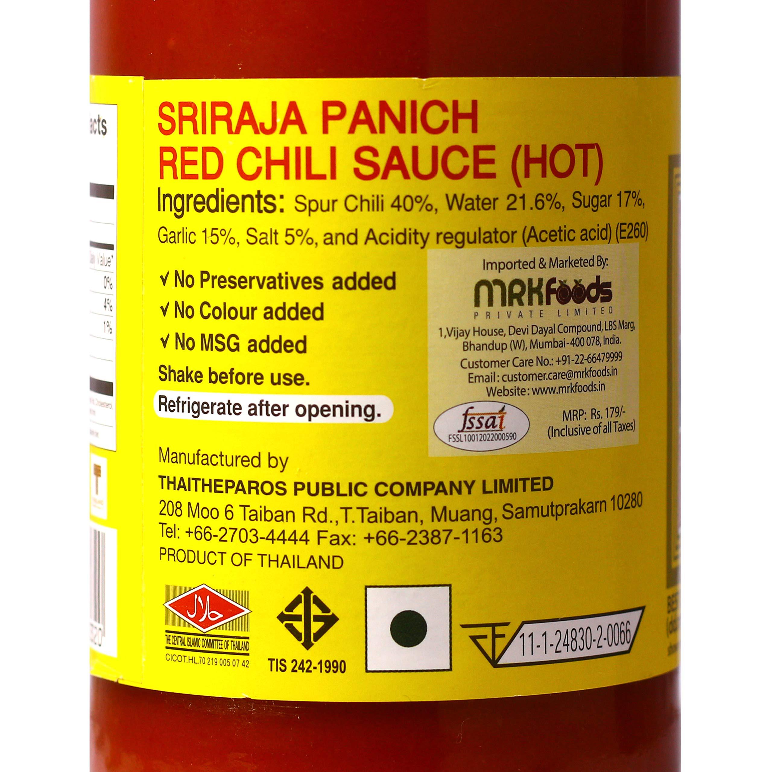 Sriraja Panich SriRaja Panich Red Chili Sauce HOT -570g