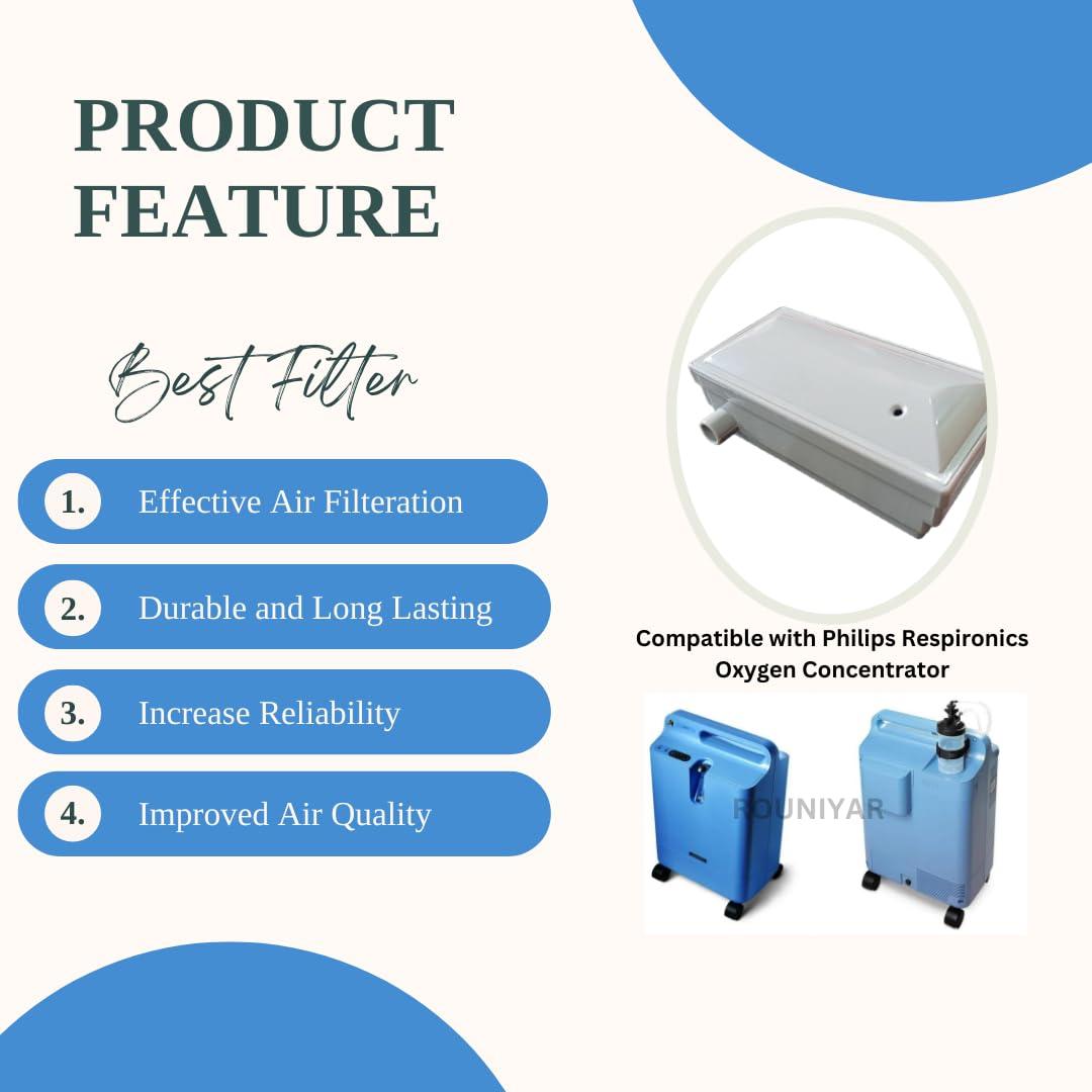 ROUNIYAR Everflo Oxygen Concentrator Filter (Pack of 1)