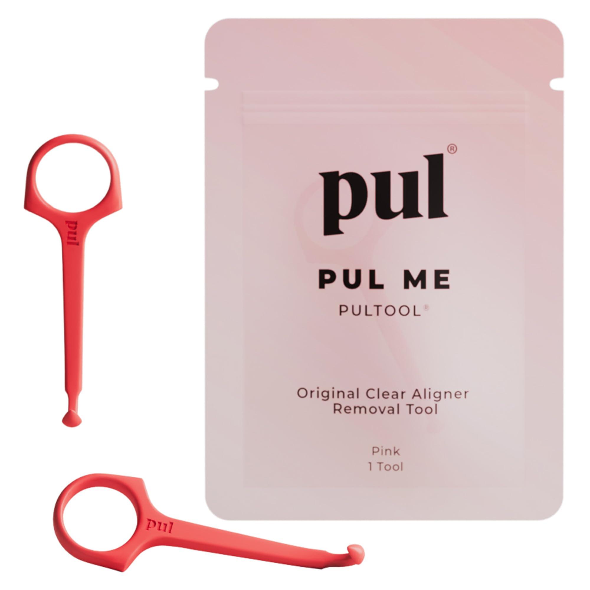 The Pultool Clear Aligner Removal Tool for Invisalign Removable Braces by The Pultool\' (Pink)