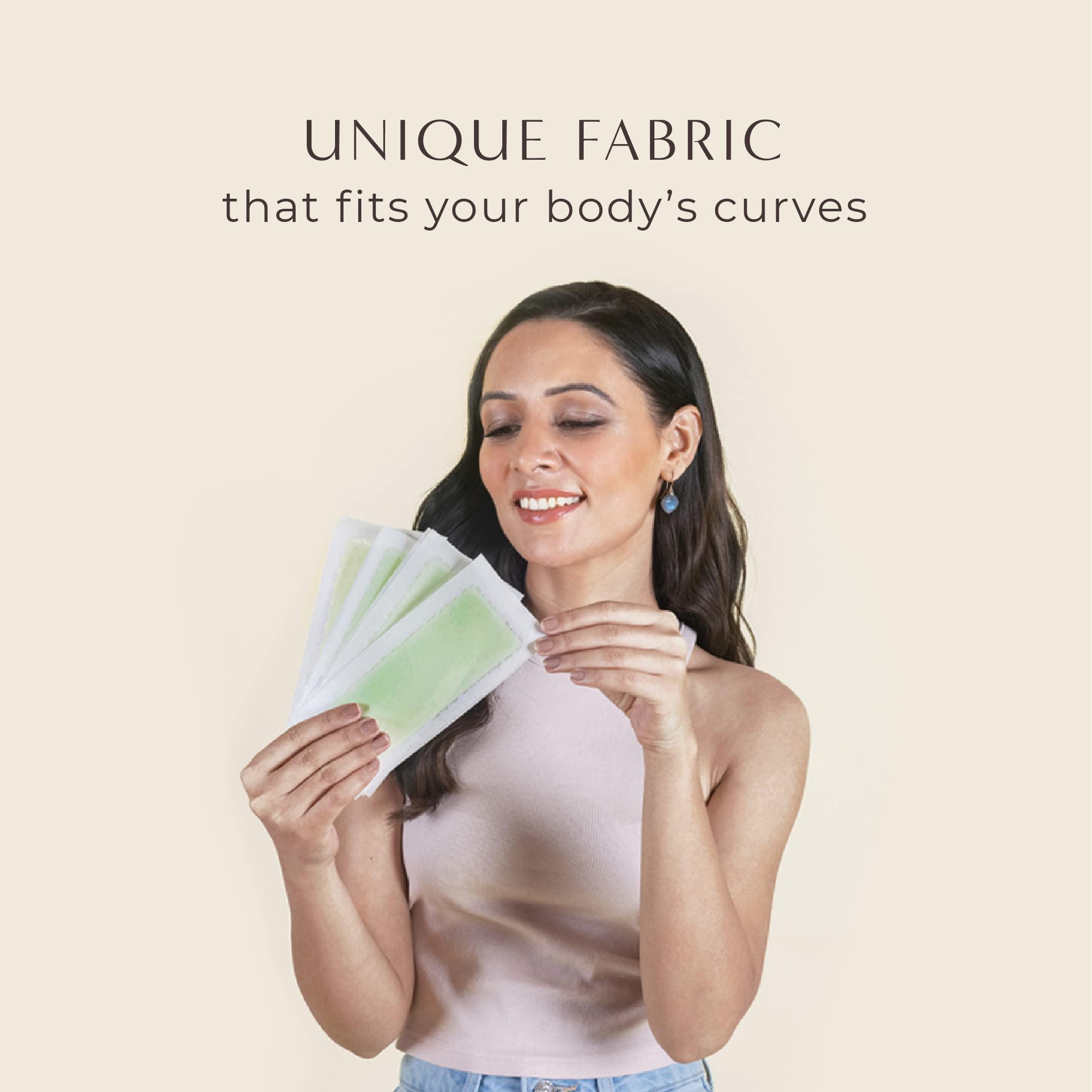 HoneyBee Honeybee Aloe Vera Body Wax Strips For Legs, Arms, Underarms & Bikini Line | Full Body Waxing Strips Kit For All Types of Skin | Cold Wax Strips For Hair Remvoal At Home