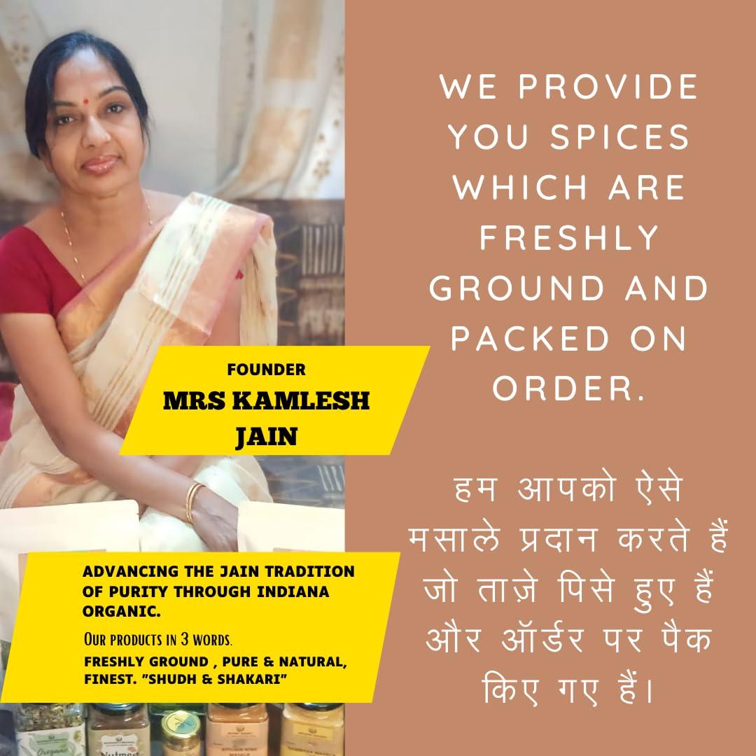 INDIANA ORGANIC Indiana Organic Bura Sugar, Tagar Powder, Jaipur style Authentic bUra - 400 Grams