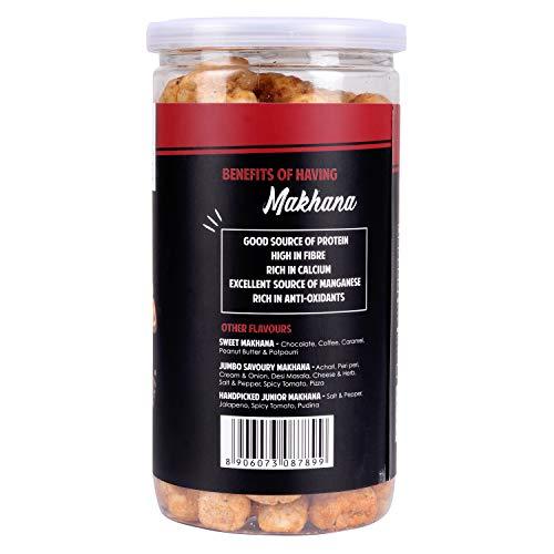 New Tree New Tree Healthy Snacks Combo || Jumbo Makhana Salt & Pepper 85gm || Jumbo Makhana Peri Peri 85gm || Combo Pack of 2 || Combined Weight: 170gm || Gluten Free Snacks