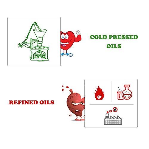 True Oils True Oils Cold Pressed Groundnut Oil (Peanut, Virgin, Chekku/Ghani) | 5Ltr