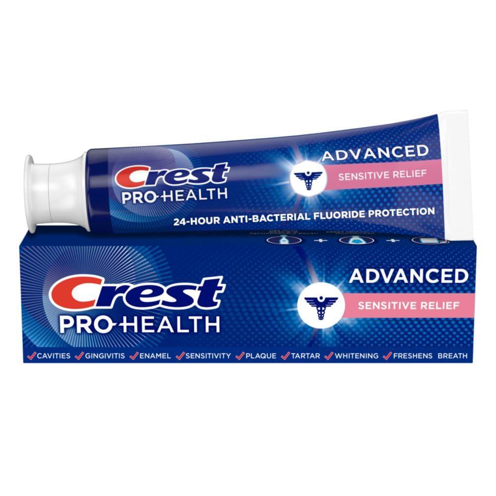 Crest Crest Pro-Health Advanced Active Strengthening Toothpaste, 5.1 Oz Tube - Tartar, Antigingivitis, Freshening, Whitening, Strengthening, Plaque, Gingivitis