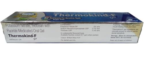 Mankind Pharma Thermokind-F Gel Oral Care Toothpaste - 100 gm, Pack Of 2
