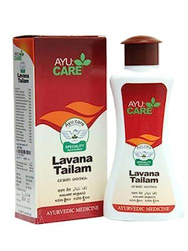 Ayucare Ayucare Lavana Tailam (100 ml) -Pack of 3, Red