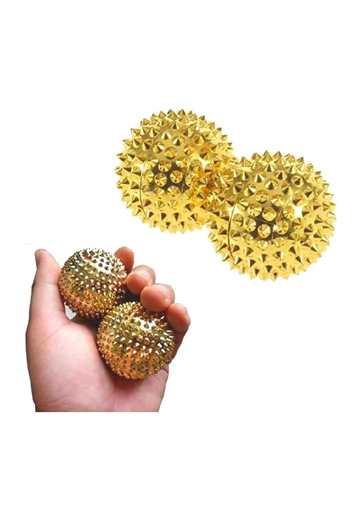 ACi ACi Acupressure Magnetic Hand Palm Acupuncture Massager Ball Needle Massage Ball Set-1 (2Pcs)