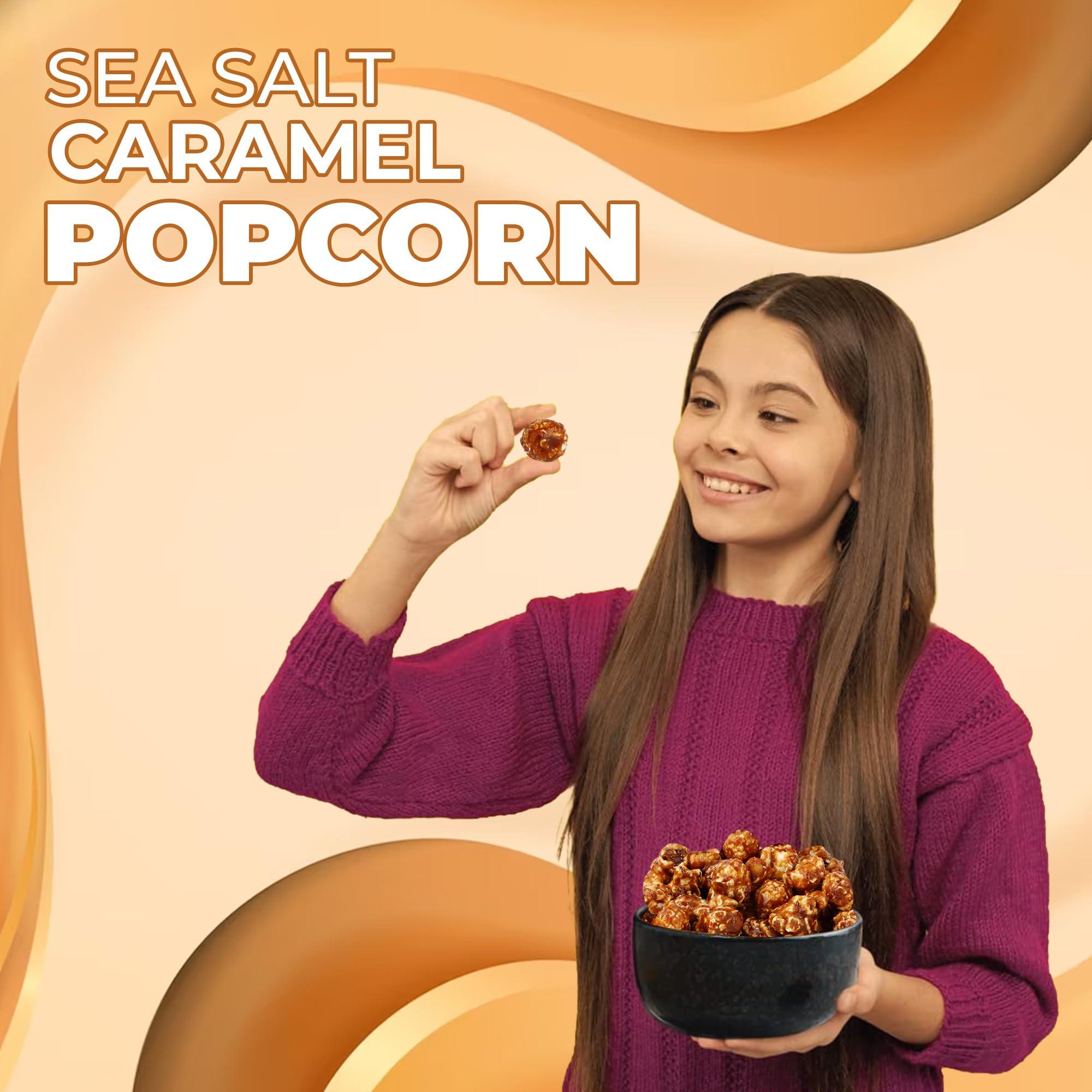 Popcorn & Company Popcorn & Company Sea Salt Caramel Popcorn Ready to Eat Flavored Popcorn (350 g)
