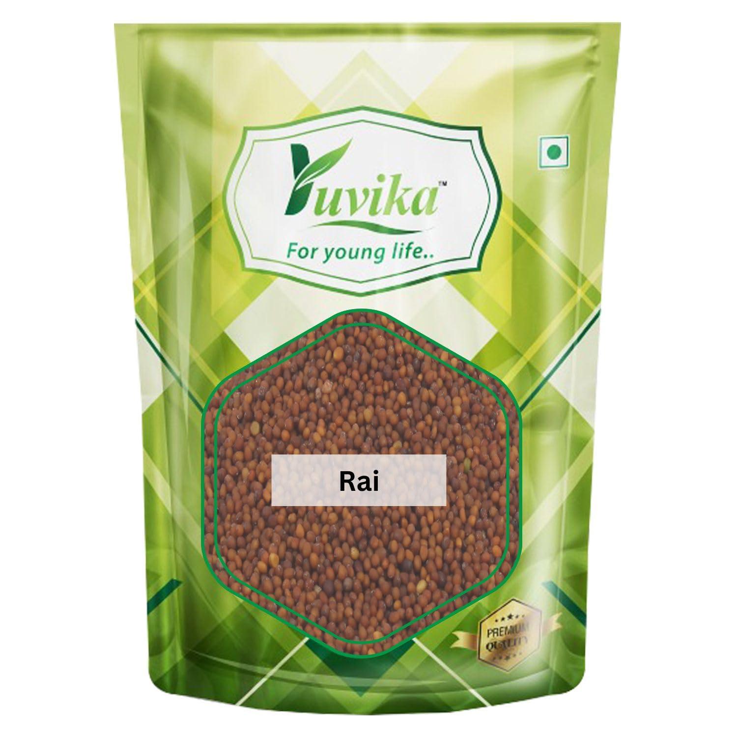 Yuvika YUVIKA Rai Seeds - Red Mustard Seeds (100 Grams)