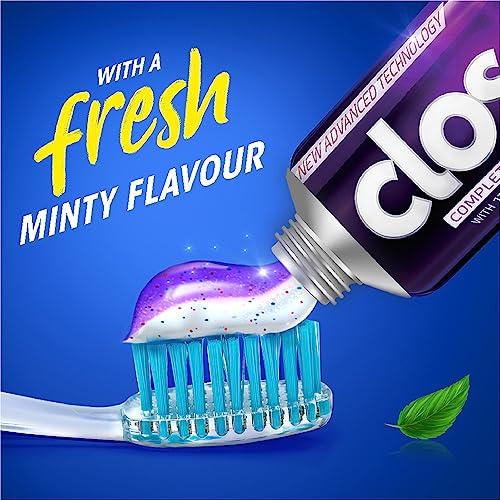 Close Up Close Up Complete Fresh Protection Toothpaste| From India\'s No.1 Gel Toothpaste, Oral Care| With Multi-Vitamin Formula, 150 G (Pack Of 2)