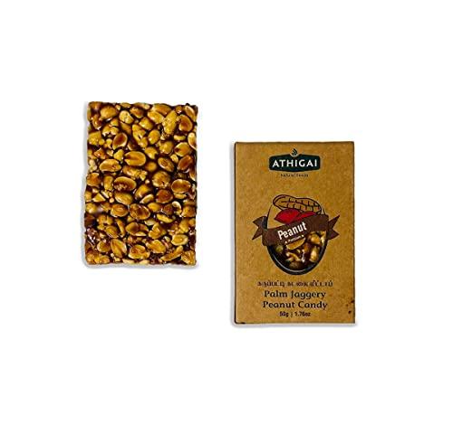 Athigai Natural Foods Karuppatti Kadalai Mittai - 50 G Pack of 5