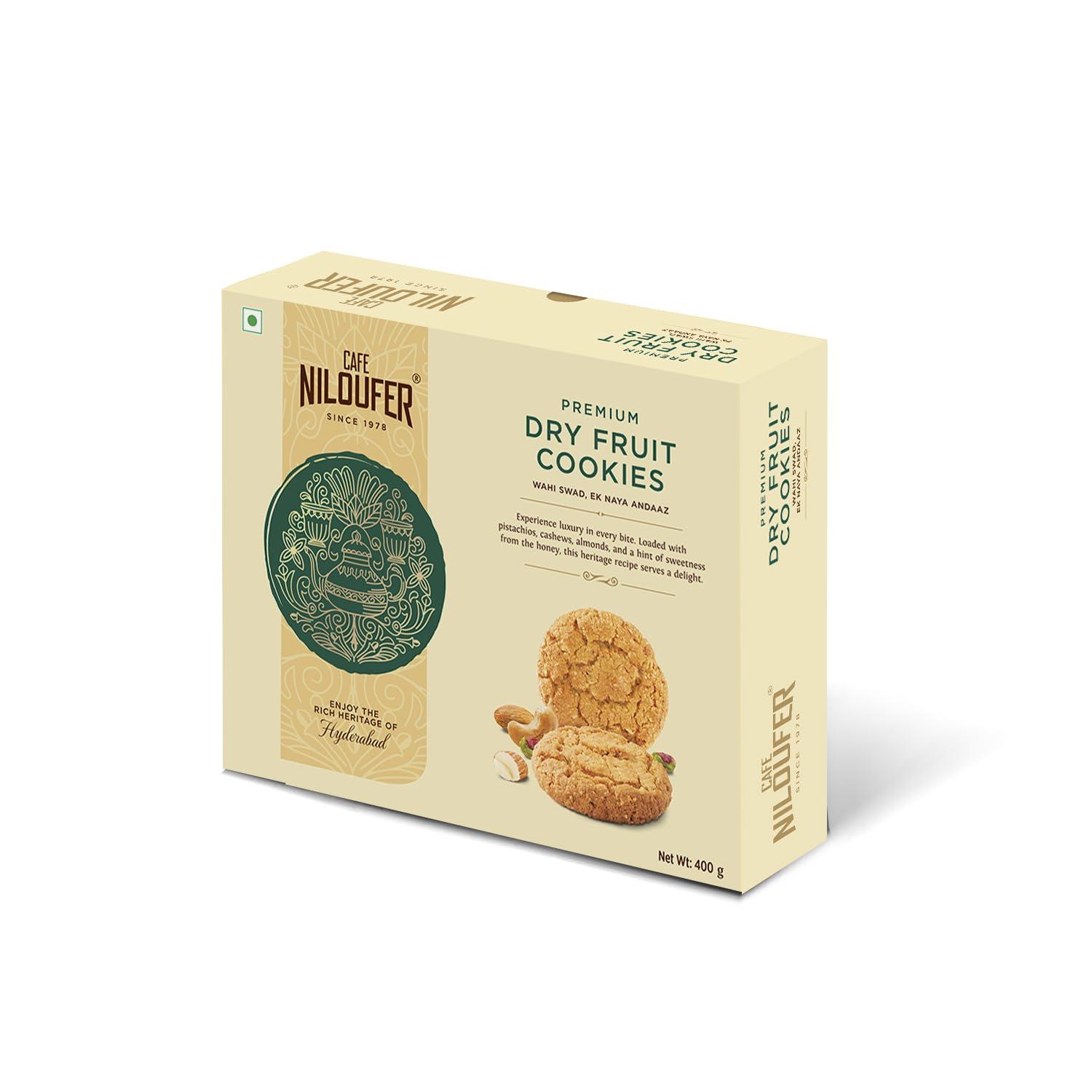 Cafe Niloufer Cafe Niloufer Premium Dry Fruit Biscuits