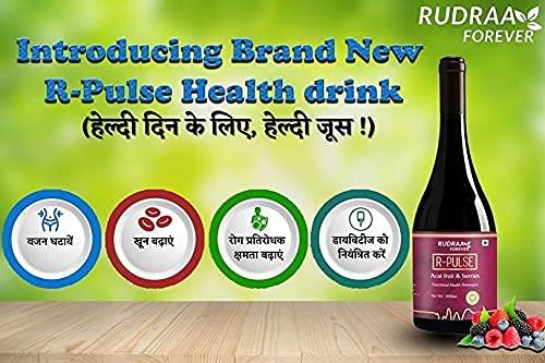 Rudraa Forever R-Pulse Acai Fruit & Berries Juice to Boost Immunity Health Drink 1000 ml