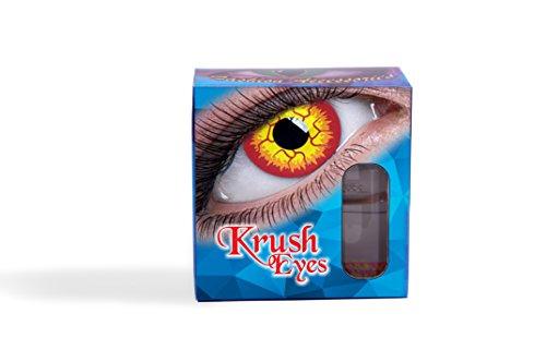 Krush Eyes Krush Eyes Crazy Look David Lost Boys Eyes Coloured Contact Lenses with Lens Case