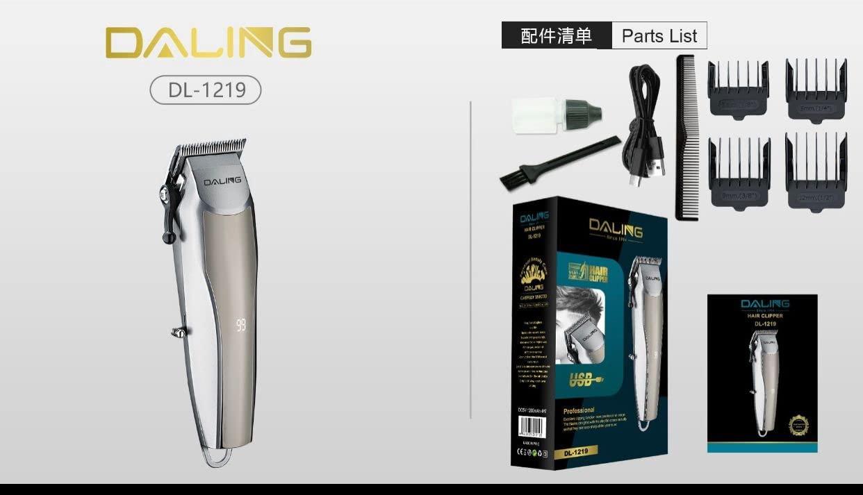 FESTIVE BLESSINGS FESTIVE BLESSINGS DALING DL -1219 Multifunctional Grooming Trimmer for Men for Body Grooming, Beard & Moustache, Nose, Ear & Eyebrow Hair trimmer for men, 20 Length Setting, 120 Minutes Runtime