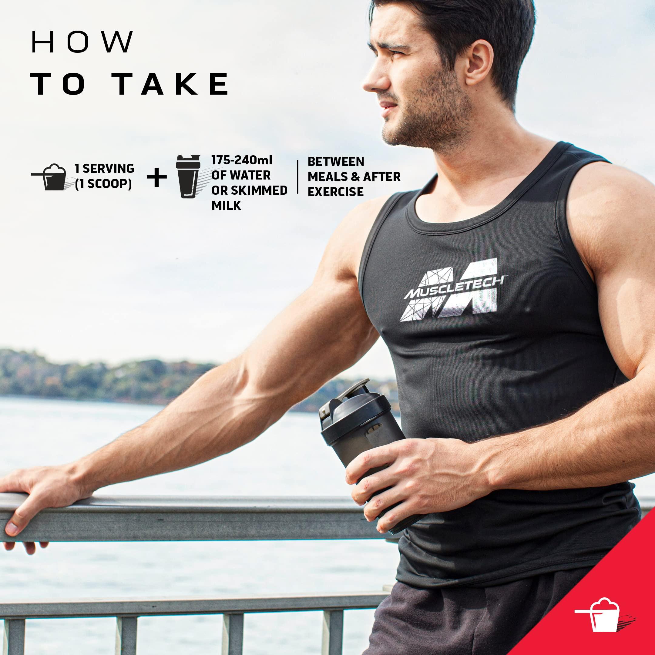 MuscleTech MuscleTech Nitro-Tech Whey Protein, 907g (2lbs), Milk Chocolate, 30g Protein, 3g creatine monohydrate, 6.7g BCAA, ultimate muscle building formula, increase strength & performance