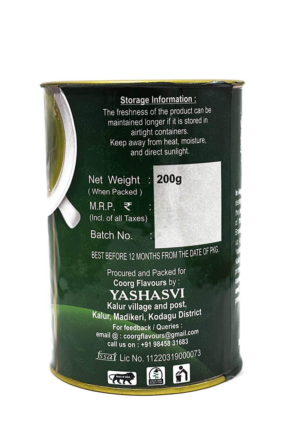 Generic COORG FLAVORS Premium Green Tea 200 grams