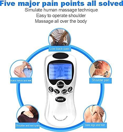 KIYO KIYO Digital Therapy Machine - White Electrotherapy Device for Pain Relief and Muscle Stimulation