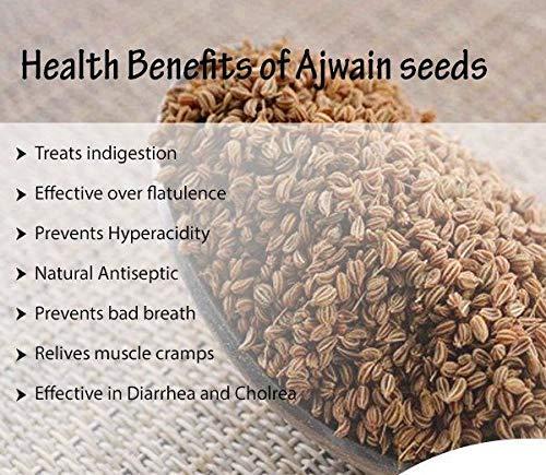 FreshoCartz FreshoCartz Raw Carom Seeds | Ajwain | Vaamu | Ooman | Ajowan | Ajwan (500gm)