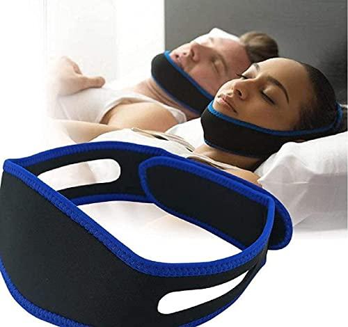 Lexazo Lexazo Anti Snore Chin Strap Stop Snoring Sleep Now Snore Solutions Chin Strap Snore Reduction System,Adjustable Sleep Mask