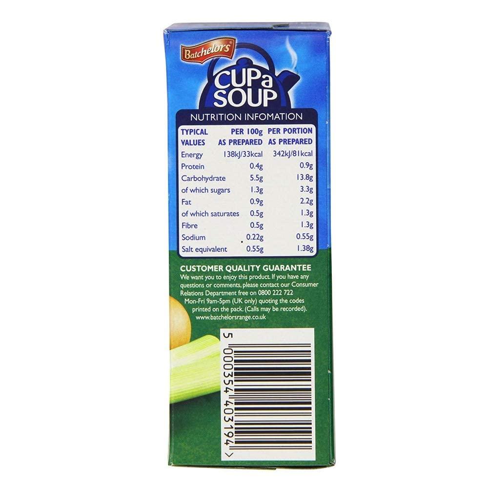 Batchelor\'s Batchelor\'s Cup A Soup 4 Sachets - Golden Vegetable - 2 Pack, 2 x 82 g