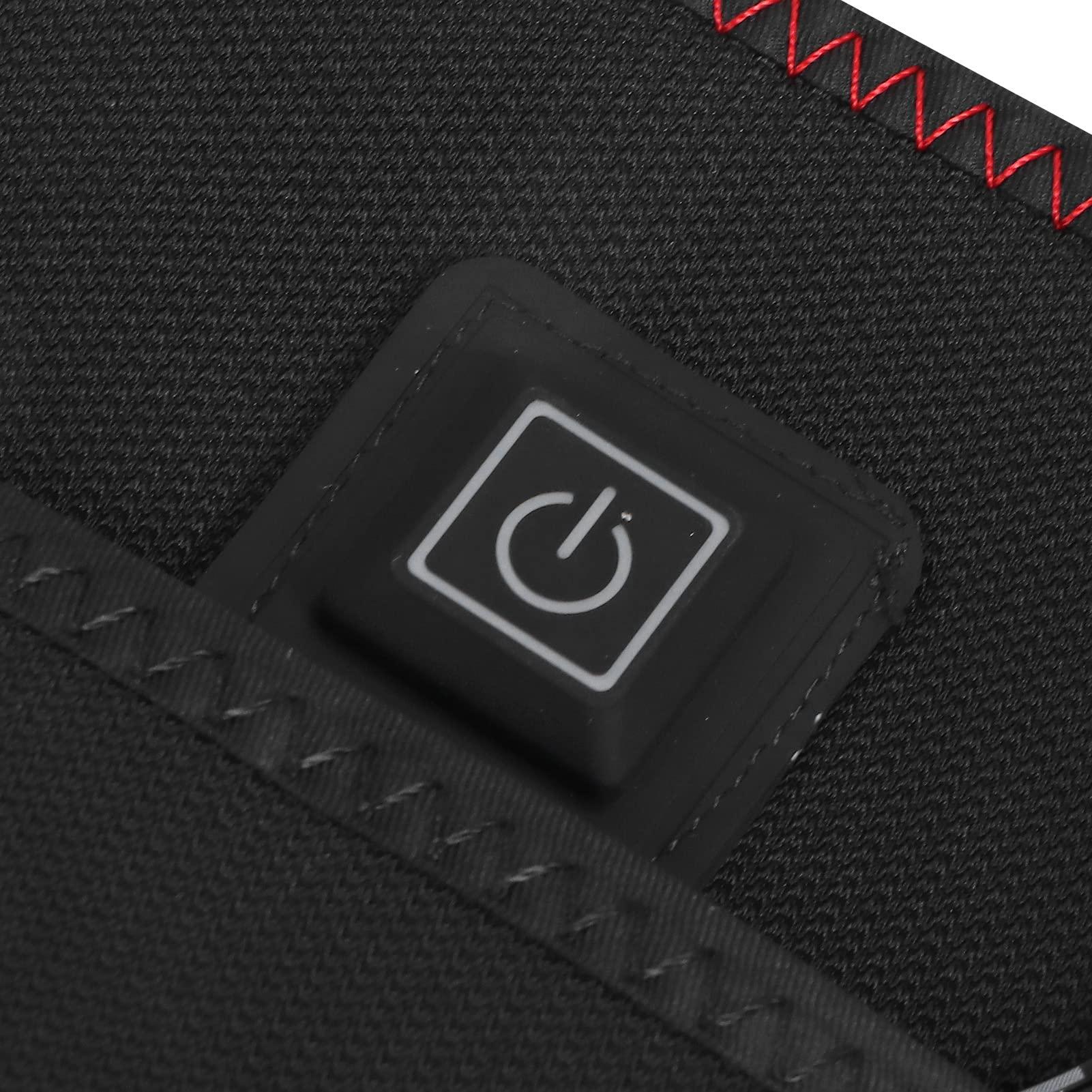 Umiway Elbow Heating Brace, 3 Temperature Gear Heating Elbow Wrap Pad Promote Circulation Hot Compress Inside Pocket for Left Arm for Elbow Joint Protection