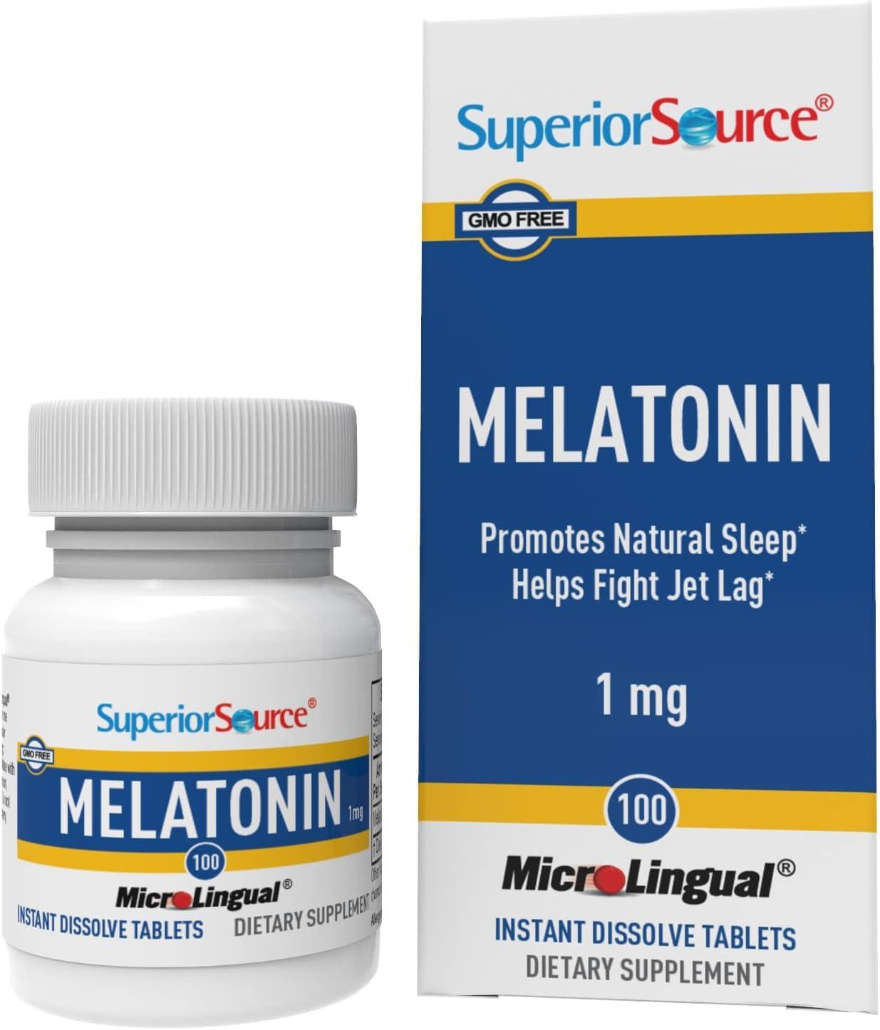 Superior Source Superior Source Melatonin Multivitamin 1mg 100 Count