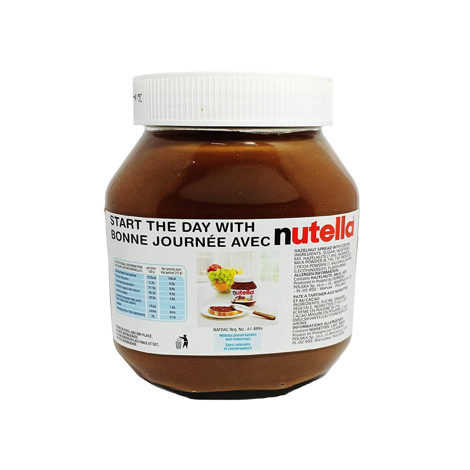 Nutella N Nutella Hazelnut Chocolate Spread - 750gm, Pack of 1+ Ferrero Rocher Cholate 24 Piece