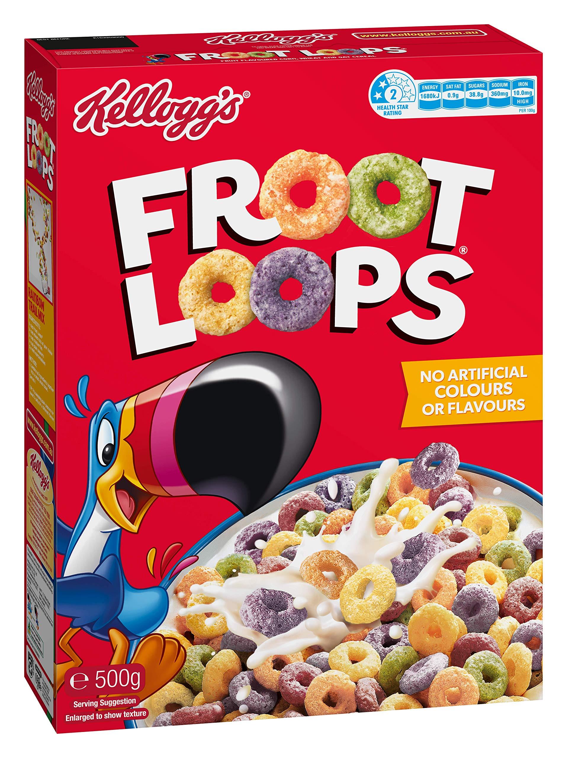 Kellogg's Kellogg's Froot Loops, 500 g