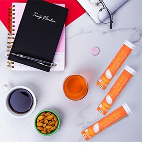 ALMA Alma Magnesium Effervescent Tablets with Vitamin B1, B6, B12 - Spanish Excellence for Optimal Health