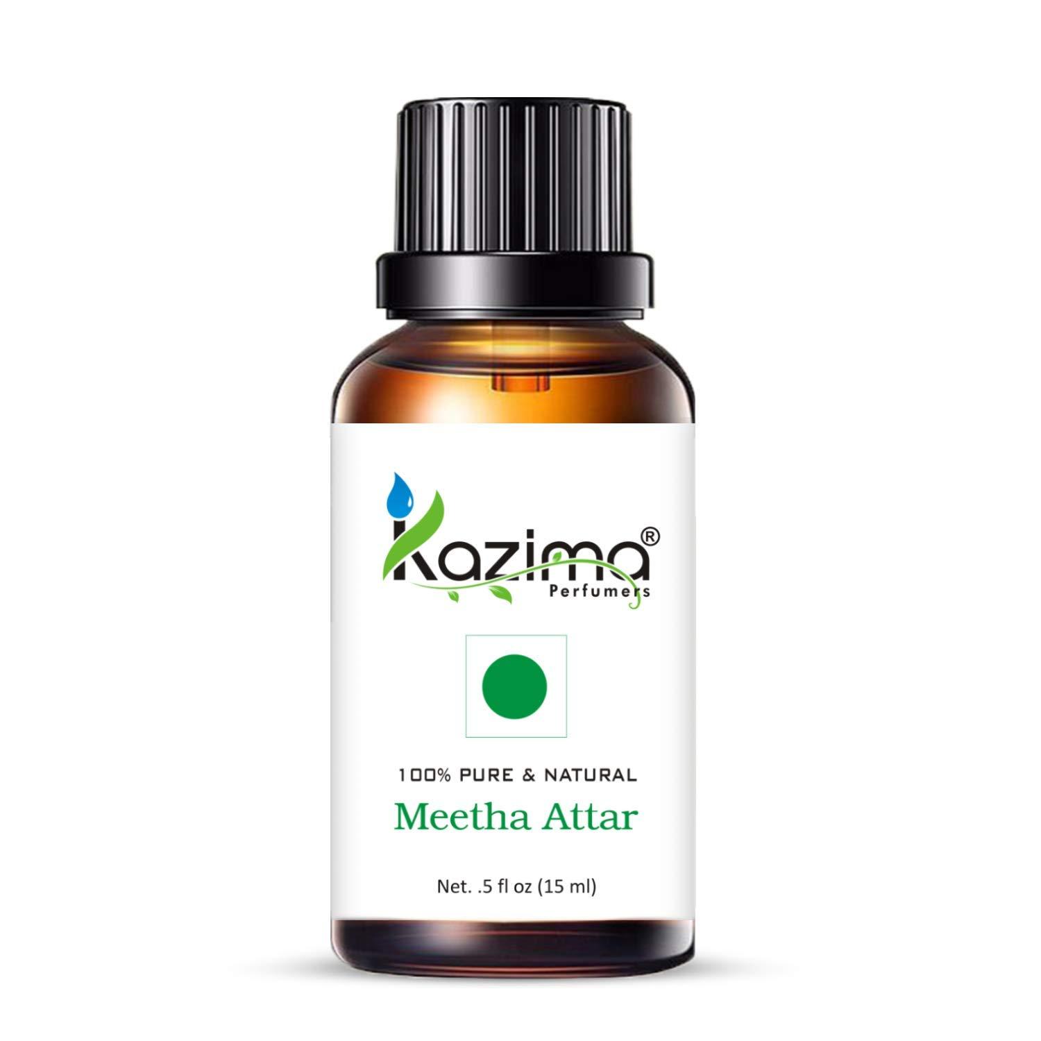 KAZIMA KAZIMA Royal Mughlai Meetha Attar (15ML) | Mitha Attar for Veg/Chicken Biryani | Biryani Attar Essense for Indian Cuisines, Pulao, Mutton/Chicken, Chops, Qurma, Khushka, Stew, Kababs, Ice Cream, Milkshakes and Desserts