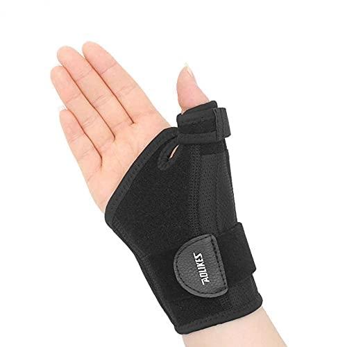 FDTY Thumb Brace Thumb Spica Splint for Arthritis, Tendonitis and More. Both Right Hand and Left Hand for Men and Women. Wrist, Hand, and Thumb Stabilizer Immobilizer. Trigger Thumbs Support Braces (Right)