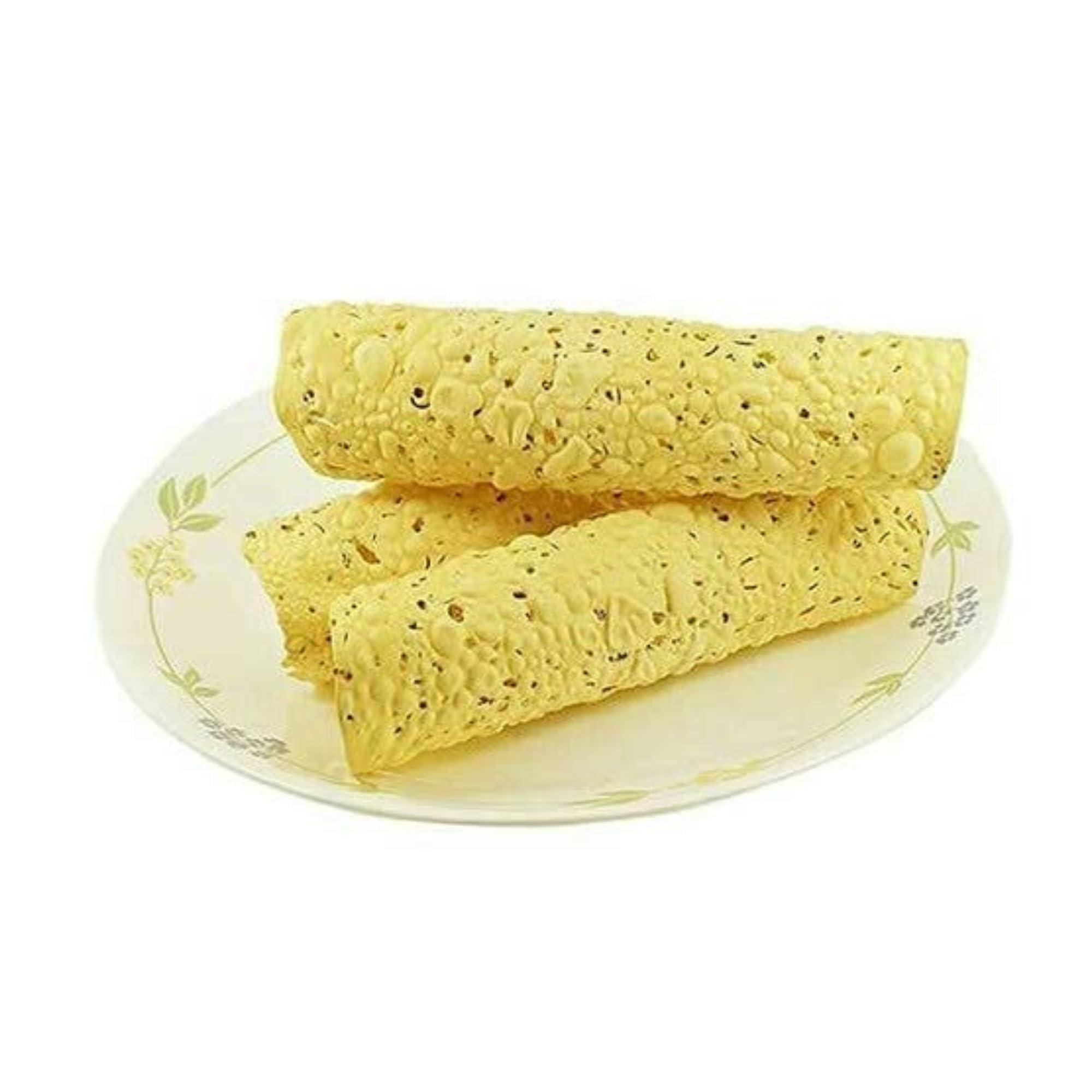 SWADI\'S SWADI\'S Tasty Moong Dal Papad Ready to Fry Cripsy Cruncy & Delicious Pappad Healthy Snacks Food Items, 400g