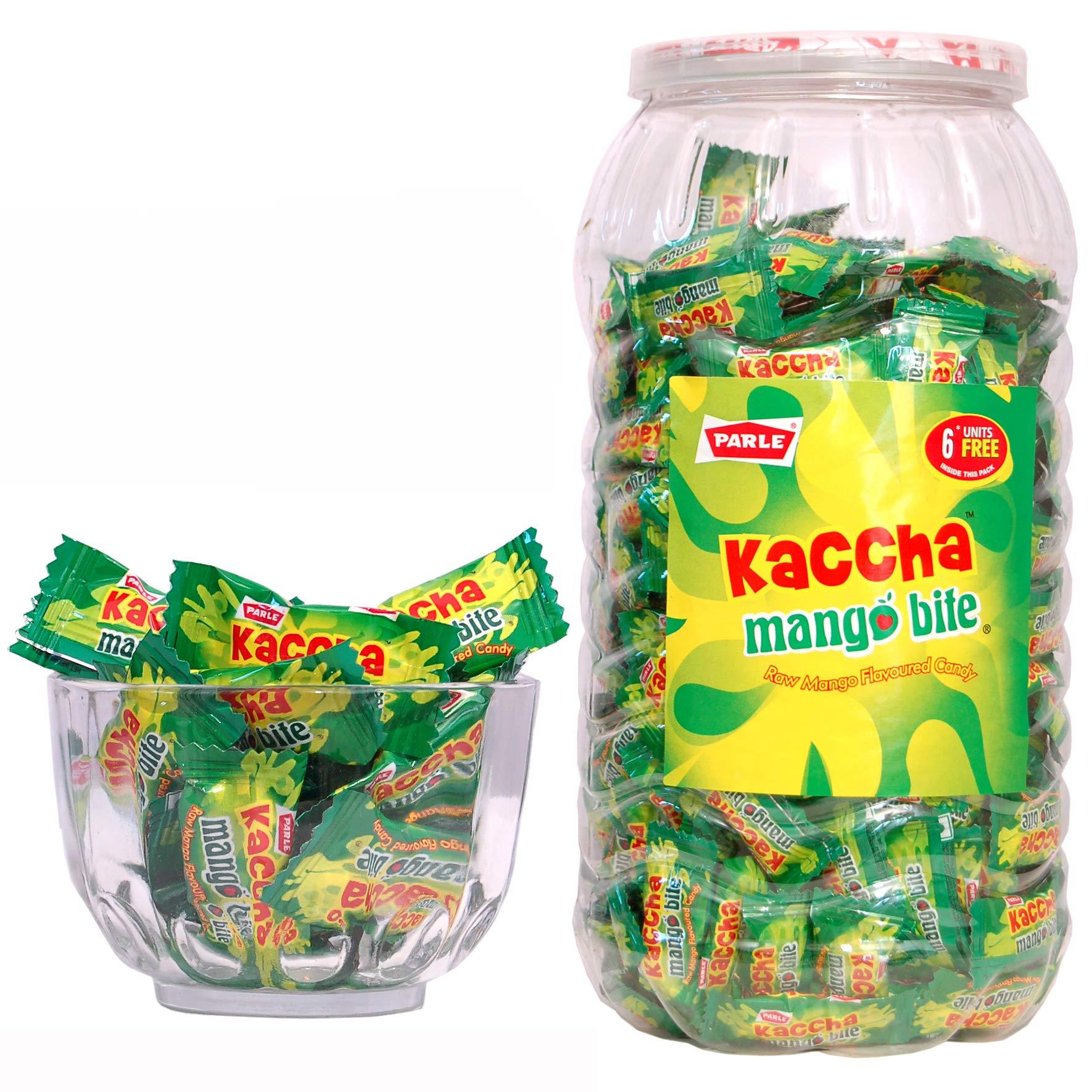 Parle PARLE Kaccha Mango Bite Raw Mango Flavoured Candy, 1 Jar, (Including Delivery Charges) 800 gram