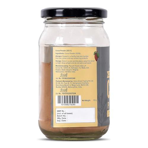 urban platter Urban Platter Non-Alkalized Organic Cacao Powder, 100g