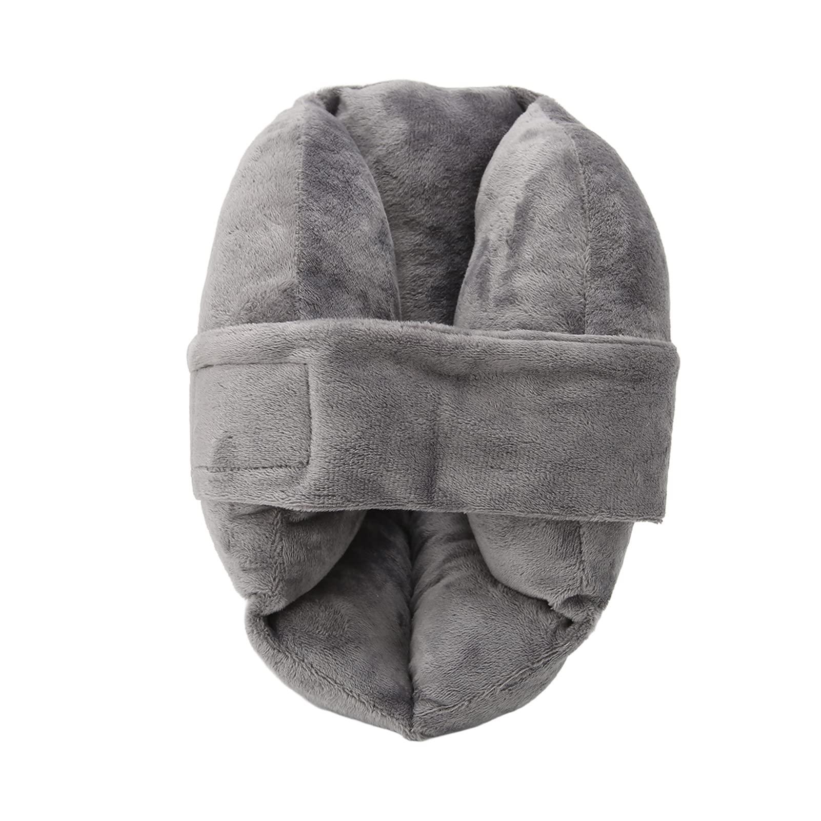 DUHJ Heel Protector Cushion, Heel Cushion Protector Pillow Ergonomic Design Comfortable Grip Inside Keep Warm Relieve Stress Pain for<br/>Protect Feet