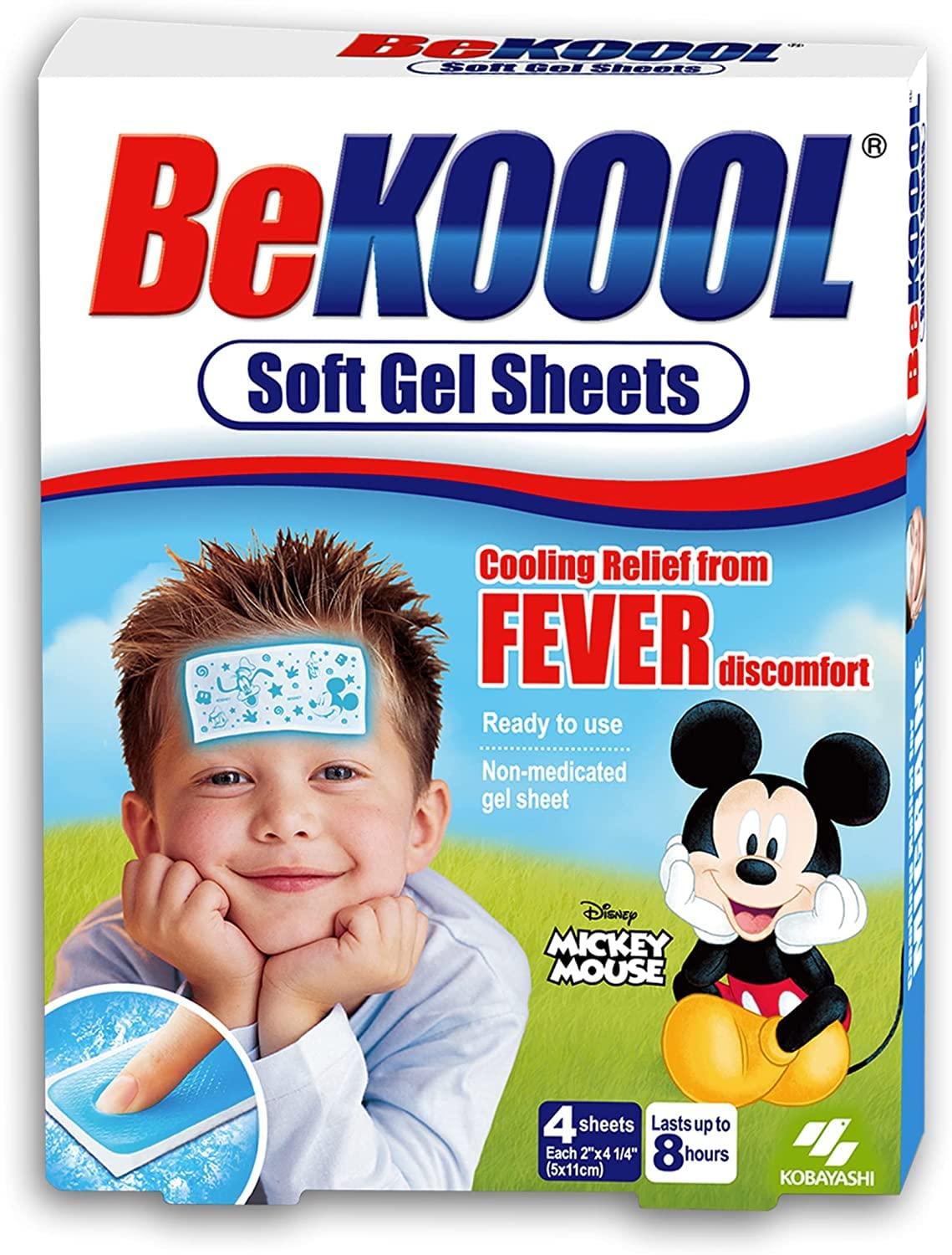 BeKoool Be Koool Be Koool Soft Gel Sheets For Kids Pack of 3