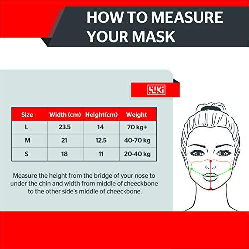 Wiki Wiki Champs Mask for Kids (Monster, Black, Small Size, Pack of 3)