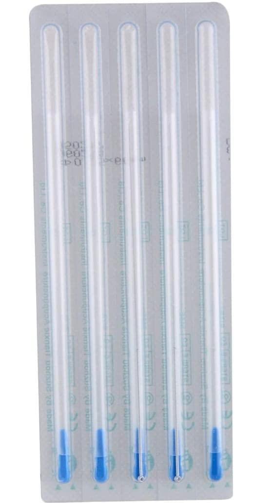 ALS ENTERPRISES Acupressure Products Sterile Acupuncture Needles for Single Use (Size 0.25 * 40) Pack of 100 Needles (Set of 2)