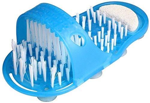Big saving Big saving Waterproof Easy Foot Cleaner Shower Slipper Easy Feet Shower Foot Massager Scrubber for All Age groups foot cleaning brush foot cleaner slipper Easy Feet Foot Cleaner (Blue)