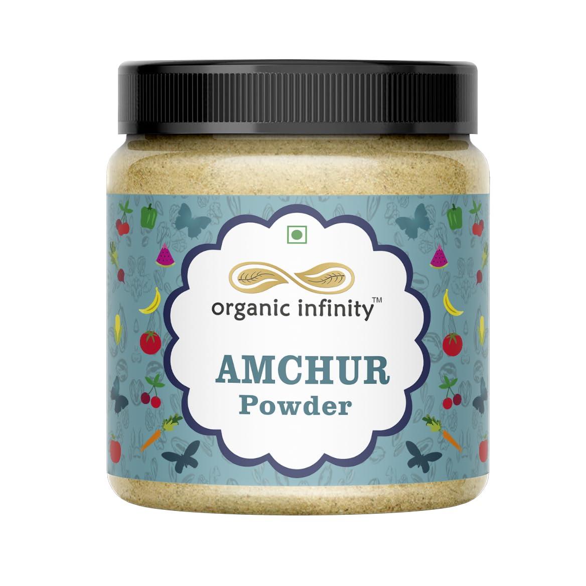 organic infinity Organic Infinity Amchur Powder | Dry Mango Powder | Aam Powder - 500 GM X 2 = 1 KG by Organic Infinity