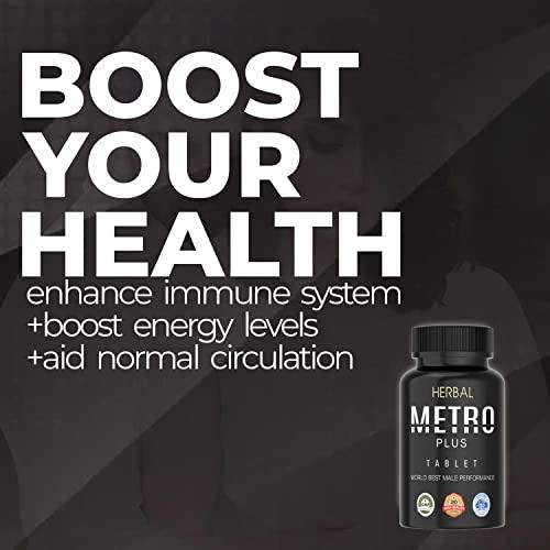 NKB Products Metro Herbal Plus Tablet for Men's ( 60 Capsules)