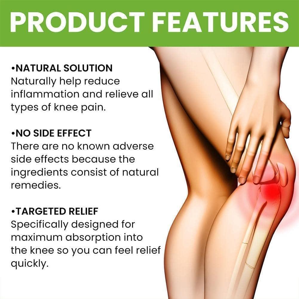 PRYFIL PRYFIL Herbal Knee Plaster Sticker Pain Relief and Inflammation Patches Joint Knee Relief Patches Kit Natural Wormwood Extract Sticker Knee Pain Relief Patches For Men Women (Pack Of 10)