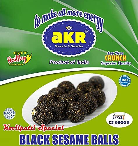 AKR AKR - Black Sesame Candy Balls - Pack of 5 x 150g (750g)