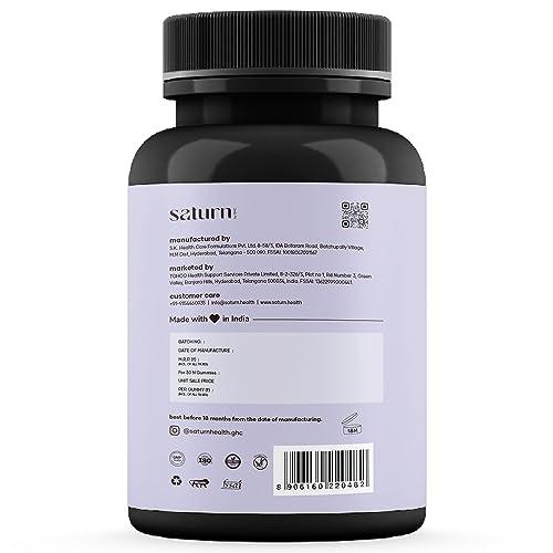 Saturn by GHC Saturn by GHC Hair Growth Combo for Biotin Hair Gummies - 30 Gummies | Derma Roller Hair Activator |for Stronger, Shinier Hair & Nails | Hair Gummies for Women | Gummies for Hair Growth