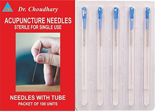 Acupro Health Care System Acupro Health Care System_ACS Acupuncture / Dry Needles Physio Therapy Tube Pck100- (2\'\'/.25x50mm)