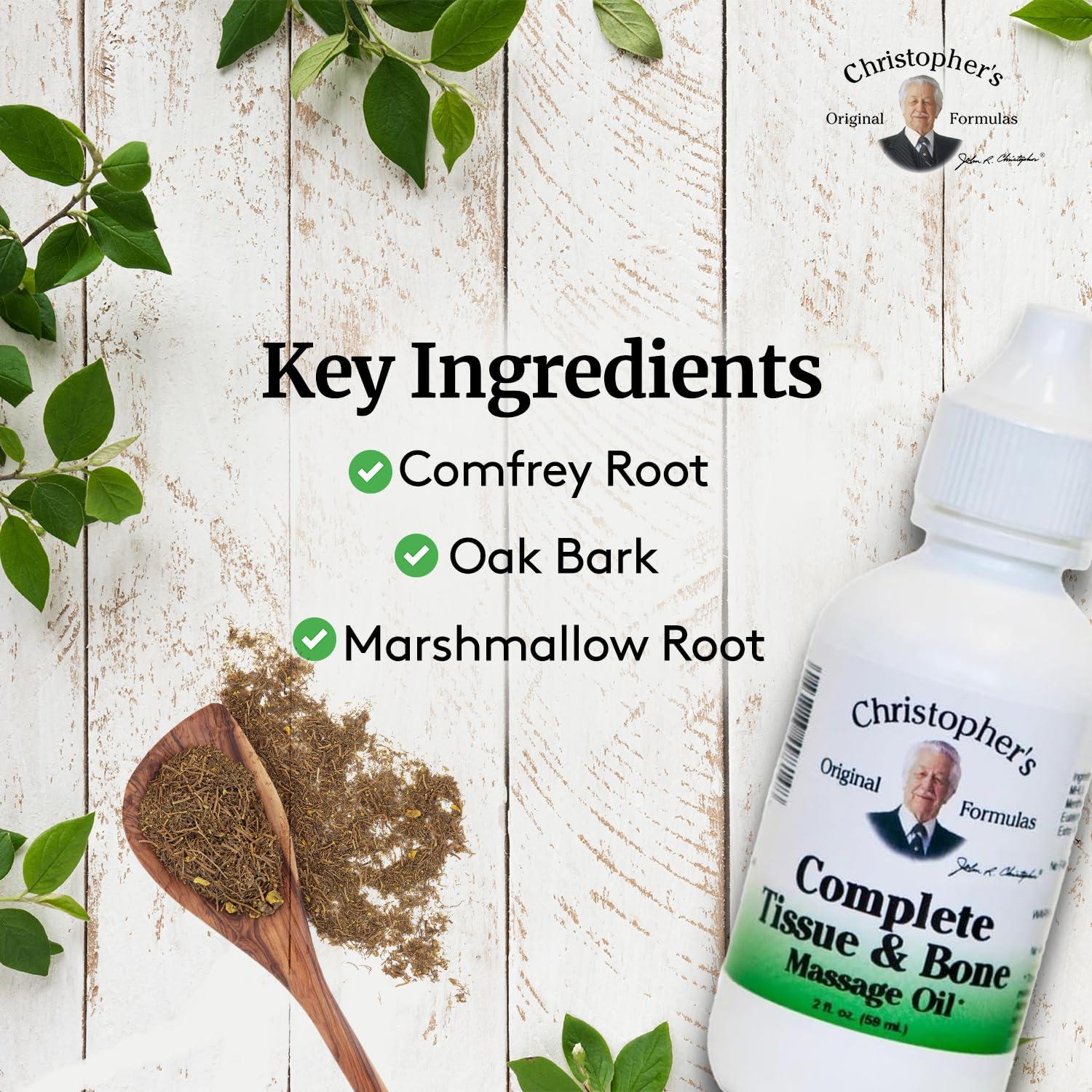 Dr. Christopher\'s Formula Complete Tissue and Bone Massage Oil, 2 OZ by Dr. Christophers Formulas