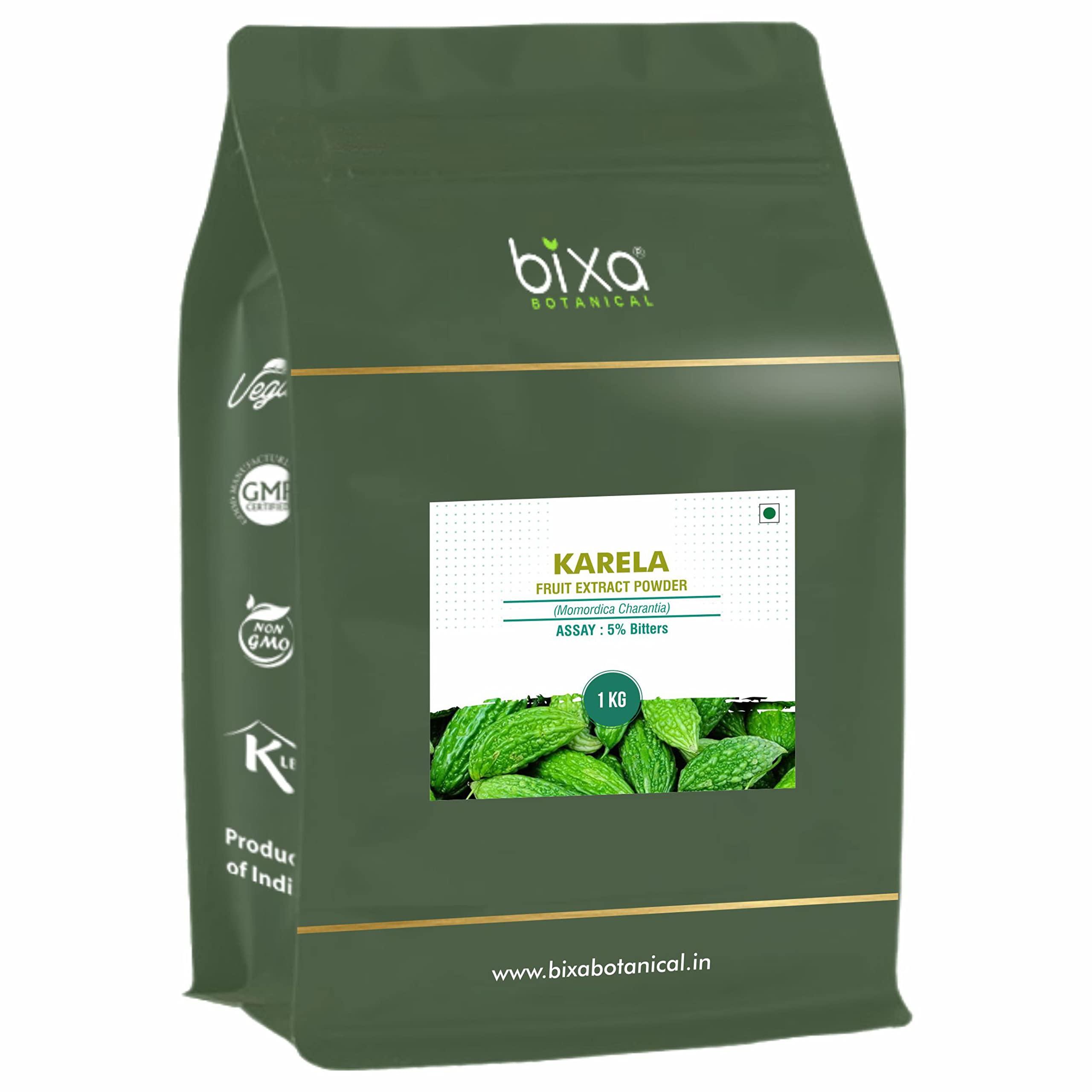 Bixa Botanical Karela/Bitter Melon (Momordica charantia) dry Extract - 5% Bitters by Gravimetry 1 Kg