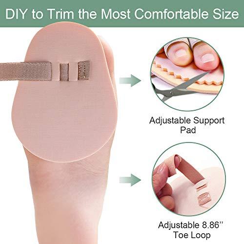 Welnove 2 Hole Toe Straightener *2: Welnove - Toe Straightener Hammer Toes Hammer Toe Correctorfor Claw Toe Mallet Toe Contracted Toe and Cured Toe Pack of 2(2 holes)(Hammer Toe Straightener)