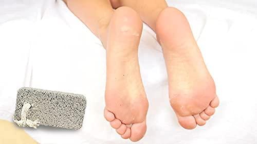 Mohsin Collection Mohsin Collection Foot cleaning Stone Made Portable Bathroom Foot Cleaner Cloth Washing 100% Natural Stone ([SET OF 2])